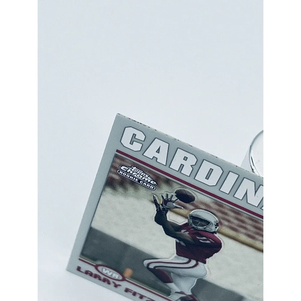 Topps 2004 Topps Chrome Larry Fitzgerald Rookie RC #215 Arizona Cardinals